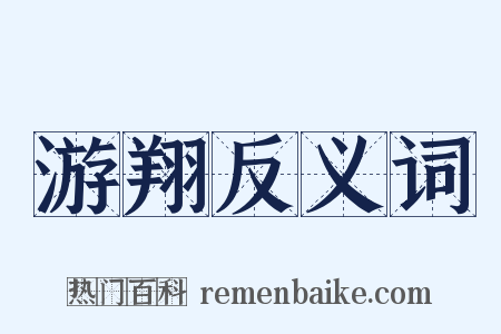 游翔反义词是什么意思的图片